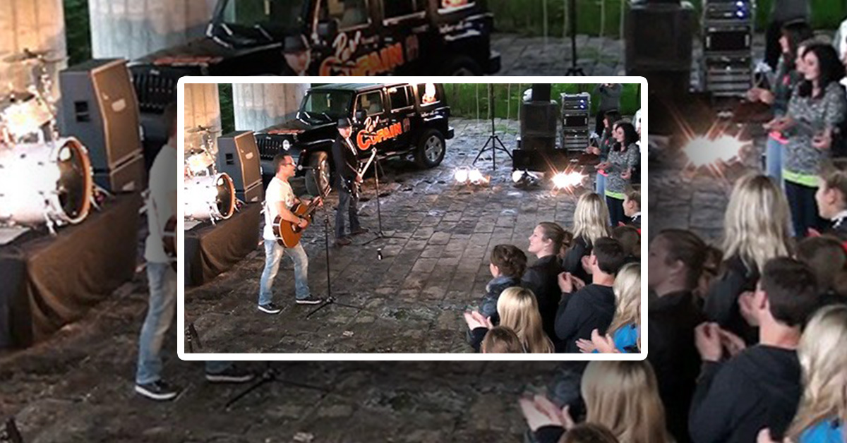 Drehbeginn vom Dreisam Live Video "Wia da Sommerwind"