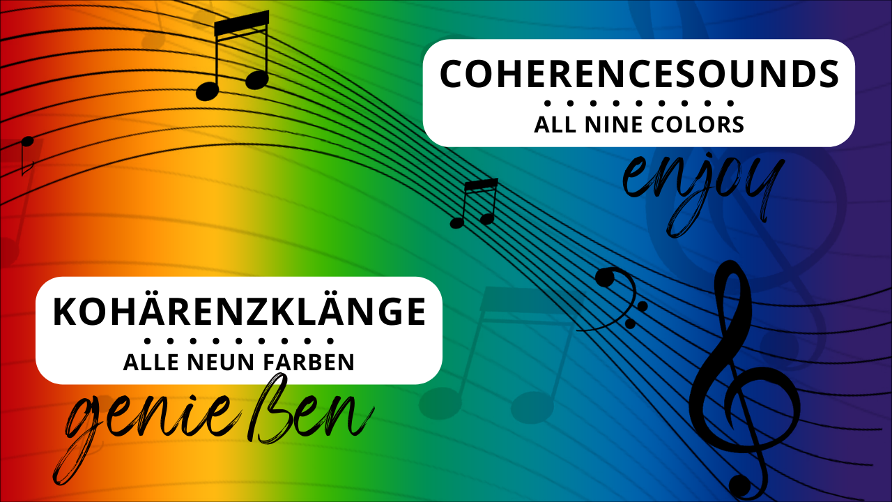 Die neun KohärenzKlänge von Dr. med. Alexander Wunsch genießen